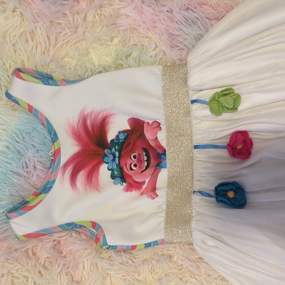 Pippa & Julie- Trolls World Tour dress size 4 - Picture 2 of 4